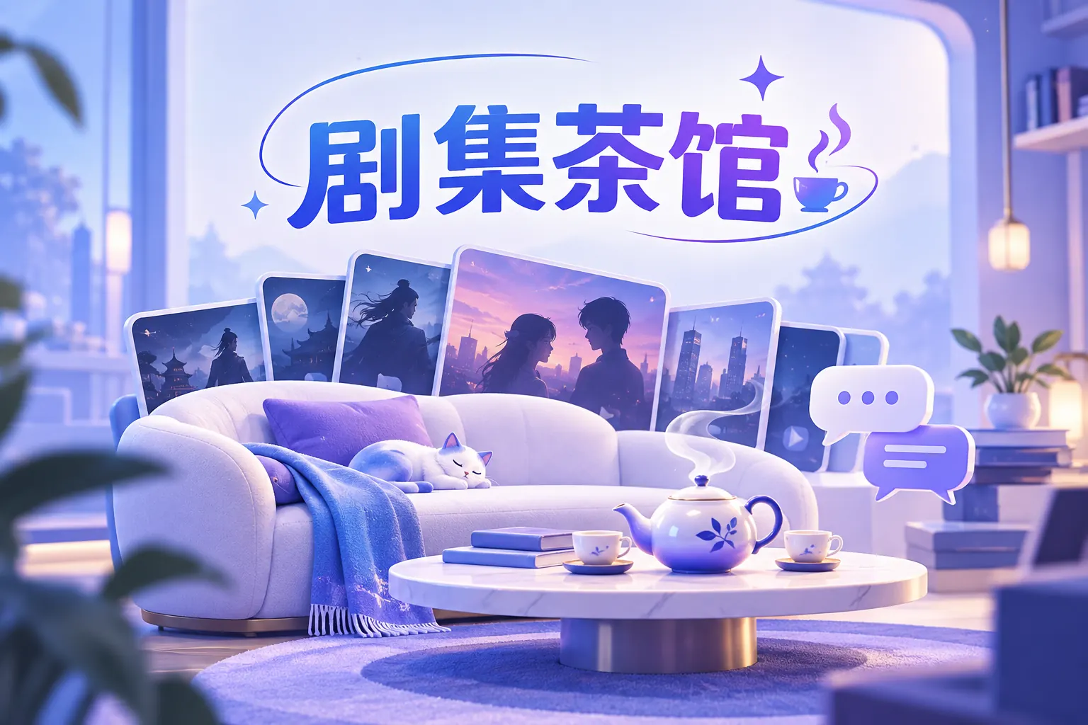剧集茶馆主题图
